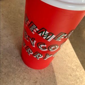 Starbucks reusable holiday hot cup